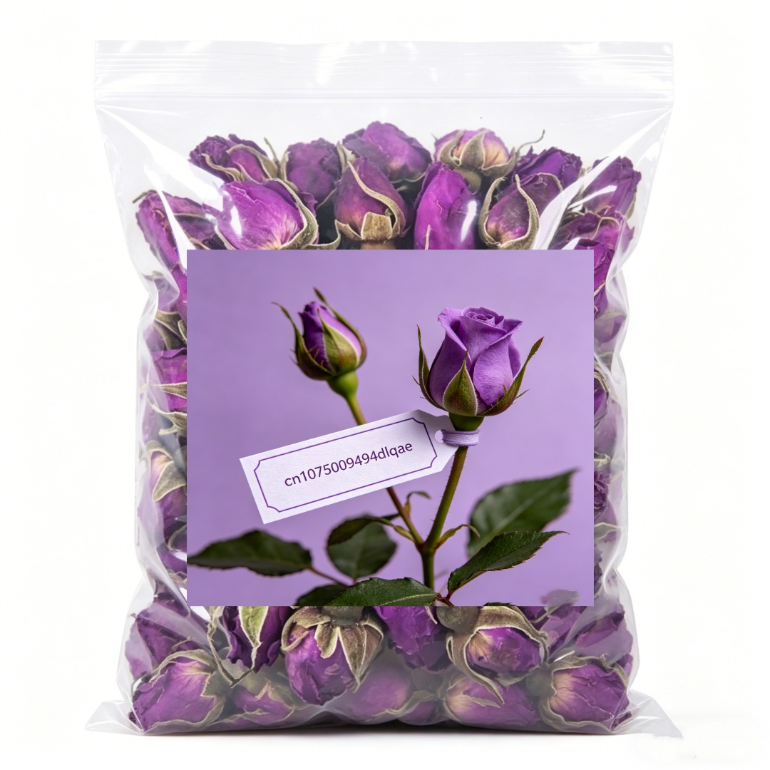 Potpourri Dried Flower - 100% Natural Dry Flowers Red Purple