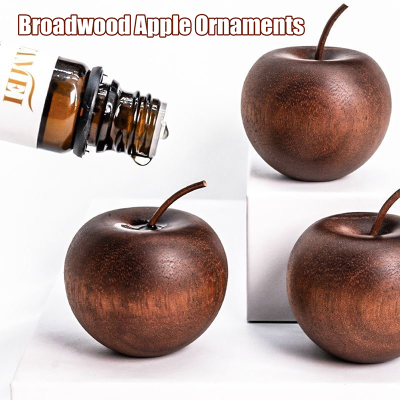 1PCS Of Wooden Apple Shaped Es - огляд і ціна Fragrance Home Decor