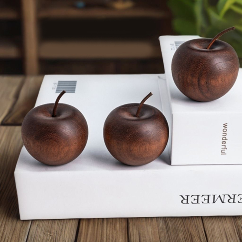 1PCS Of Wooden Apple Shaped Es - огляд і ціна Fragrance Home Decor