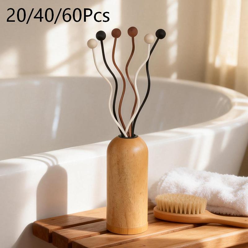 Wooden Bead Wave Shaped Rattan - огляд і ціна Home Fragrance Reed Diffuser Refill