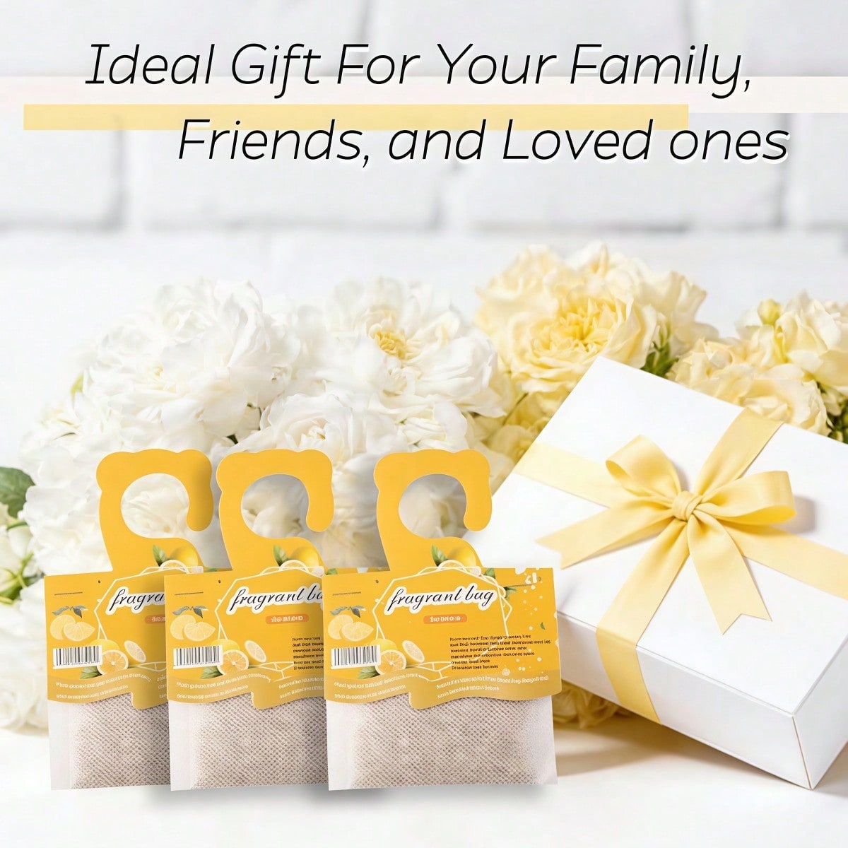 Hanging Lemon Scented Sachets, - огляд і ціна Home Fragrance Elements