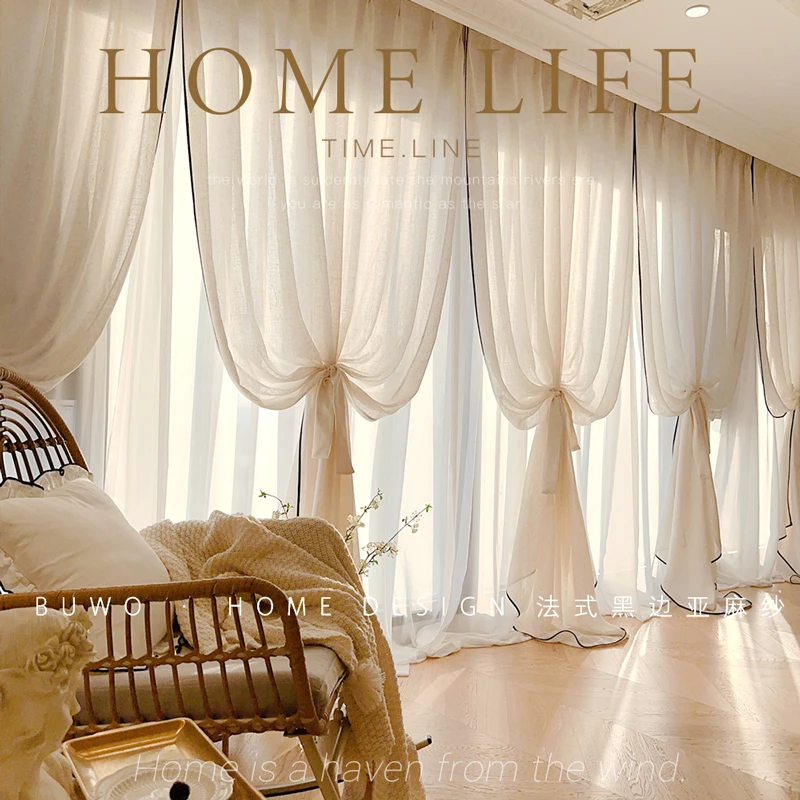Black Border Linen Gauze Small - огляд і ціна Home Fragrance In French