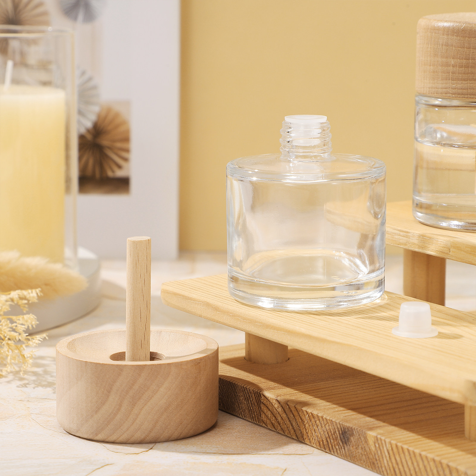 2Pcs Clear Reed Diffuser Bottl - огляд і ціна Home Fragrance Bottle