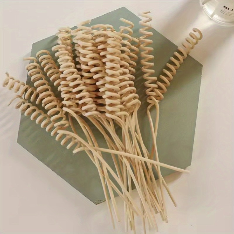 10Pcs Plant Curved Rattan Stic - огляд і ціна Home Fragrance Diffuser Sticks
