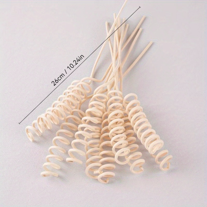 10Pcs Plant Curved Rattan Stic - огляд і ціна Home Fragrance Diffuser Sticks
