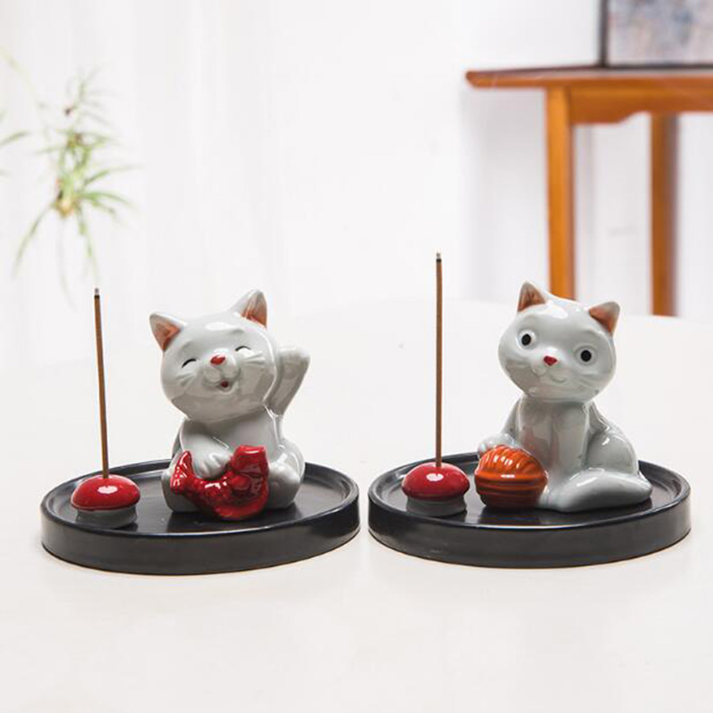 Creative Cute Cat Aroma Burner - огляд і ціна In Home Fragrance Products