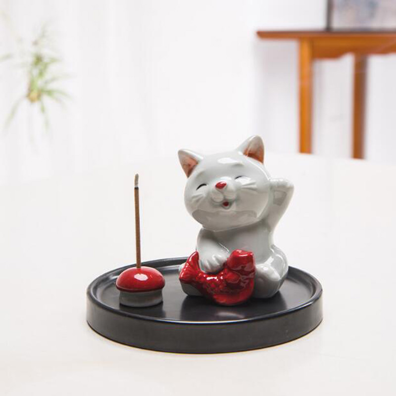 Creative Cute Cat Aroma Burner - огляд і ціна In Home Fragrance Products