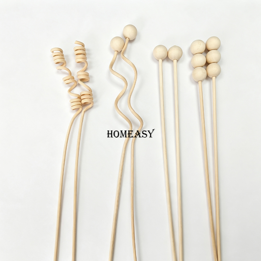 8Pcs Wavy Rattan Reed Diffuser - огляд і ціна Home Fragrance Reed Diffuser Refill